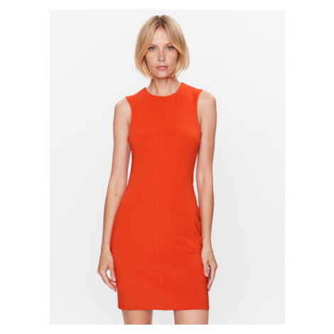 Calvin Klein Každodenné šaty K20K205846 Červená Slim Fit