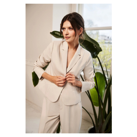 Women's blazer MOODO - light beige