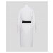 Šaty Karl Lagerfeld Klxav Shirt Dress Biela