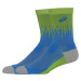 ZELENO-MODRÉ VYSOKÉ ŠPORTOVÉ PONOŽKY ASICS PERFORMANCE RUN SOCK CREW 3013A977-400