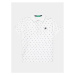 United Colors Of Benetton Polokošeľa 38YVC301C Biela Slim Fit