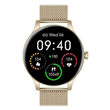 GARETT ELECTRONICS Smartwatch Classy zlatá oceľ chytré hodinky