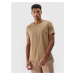 Men's Sports Quick-Drying T-Shirt 4F - Beige