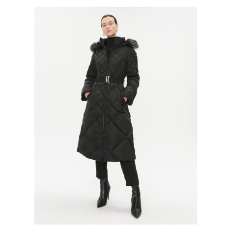Guess Zimný kabát W3BL37 WEX52 Čierna Regular Fit