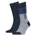 Tommy Hilfiger Ponožky - TH MEN SOCK 2P TOMMY ONE ROW sivomodré