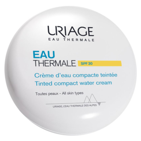 Uriage Eau Thermale Water Cream Tinted Compact SPF 30 hodvábny púder pre zjednotenie farebného t