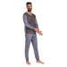 Men's pajamas Foltýn oversized gray