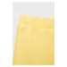 Detské krátke nohavice Kids Only žltá farba, jednofarebné,