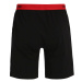 HUGO Pyžamové nohavice 'Linked'  červená / čierna
