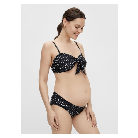 Black Floral Two-Piece Pregnancy Swimwear Mama.licious Ofelia - Women Mama Licious