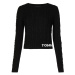 Tommy Jeans Sveter - TJW CABLE SWEATER čierny