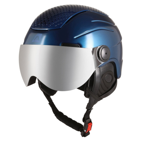 Ski helmet with visor AP ZEWEDE vallarta blue