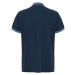 BLEND POLO REGULAR FIT Pánske tričko polo, tmavo modrá, veľkosť