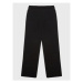 Calvin Klein Jeans Teplákové nohavice Monogram Off Placed IG0IG01607 Čierna Regular Fit