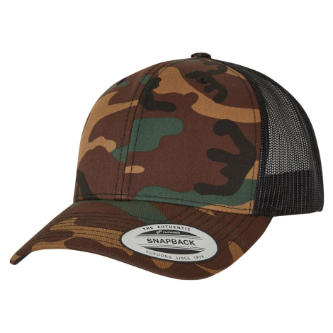 Retro Trucker Camo camo/black