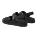 Calvin Klein Sandále Back Strap Sandal Mono Jq HM0HM00970 Čierna