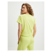Svetlo zelené dámske tričko DKNY