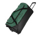 Travelite Basics Trolley Travel Bag Black/green 97 L TRAVELITE-96285-80