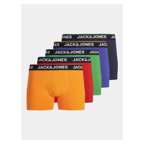 Jack&Jones Junior Súprava 5 kusov boxeriek Topline 12250360 Farebná