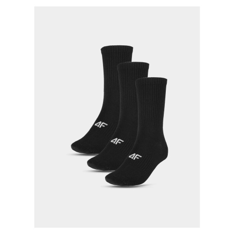 Women's Casual Socks Above the Ankle 4F - Black