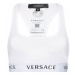 Versace Podprsenkový top Logo Sports AUD04068 Biela