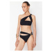 Trendyol X Zeynep Tosun Black Cut Out/Window Detailed Bikini Set with Accessories