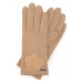 Béžové dámske rukavice