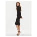 Calvin Klein Úpletové šaty K20K205992 Čierna Regular Fit