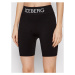 Iceberg Cyklistické šortky 22EI2P0DA216303 Čierna Slim Fit