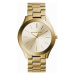 Michael Kors Analógové hodinky 'SLIM RUNWAY, MK3179'  zlatá