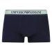 Pánske boxerky 3Pack 112130 4R717 tm. modrá so zelenou - Emporio Armani