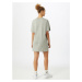 Nike Sportswear Šaty  sivá melírovaná / biela