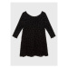 Cotton On Kids Každodenné šaty Rhiannon 7343719 Čierna Regular Fit