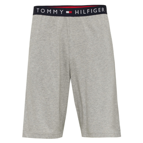 Tommy Hilfiger Underwear Pyžamové nohavice  námornícka modrá / sivá melírovaná / červená / biela