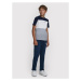 Jack&Jones Junior Teplákové nohavice Gordon 12179798 Tmavomodrá Regular Fit