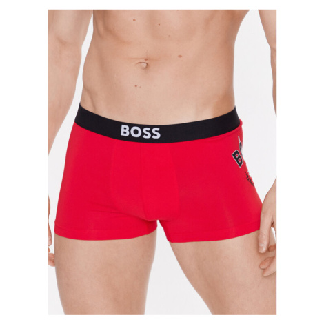 Boss Boxerky 50484923 Červená Hugo Boss