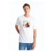 LC Waikiki Crew Neck Short Sleeve Printed Combed Cotton Men's T-Shirt