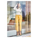 Stylove Nohavice S139 Yellow