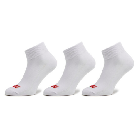 Levi's® Súprava 3 párov vysokých pánskych ponožiek 37157-1018 Biela Levi´s