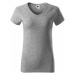 Malfini Dream Dámske tričko 128 tmavo šedý melír