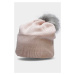 Women's winter hat 4F Light pink