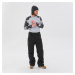 Pánske lyžiarske nohavice FR100 čierne
