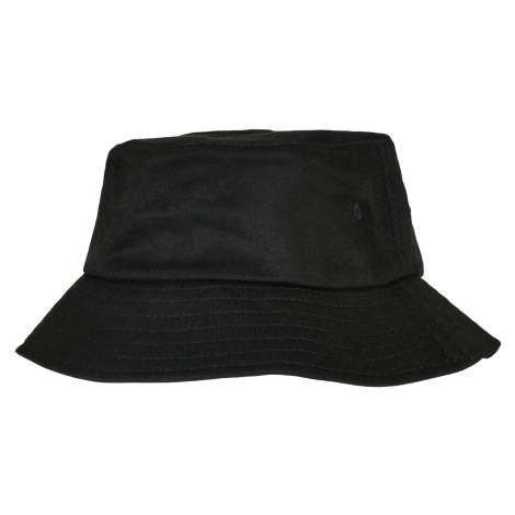 Children's Cap Flexfit Cotton Twill Bucket, Black