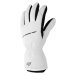 Dámske lyžiarske rukavice 4F H4Z22-RED002 biele Bílá