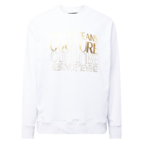 Versace Jeans Couture Mikina  zlatá / biela