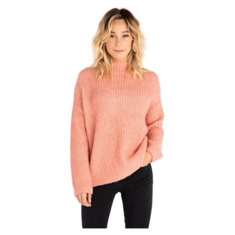 Svetr Rip Curl HIGH LOW CREW SWEATER Brandied Aprico