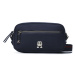 Tommy Hilfiger Kabelka Iconic Tommy Camera Bag Twill AW0AW15135 Tmavomodrá