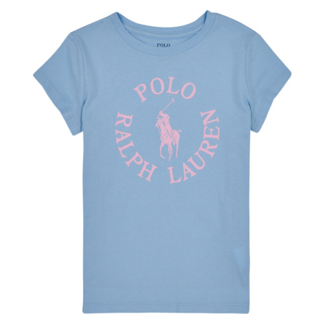 Polo Ralph Lauren  SS GRAPHIC T-KNIT SHIRTS-T-SHIRT  Tričká s krátkym rukávom Modrá