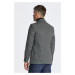 SAKO GANT HERRINGBONE SUIT BLAZER BLACK