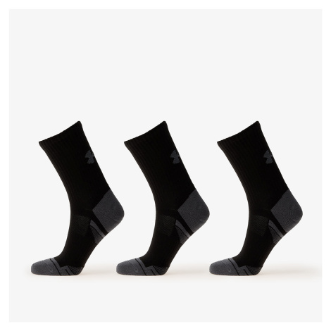 Under Armour Performance Cotton3-PackMid Black